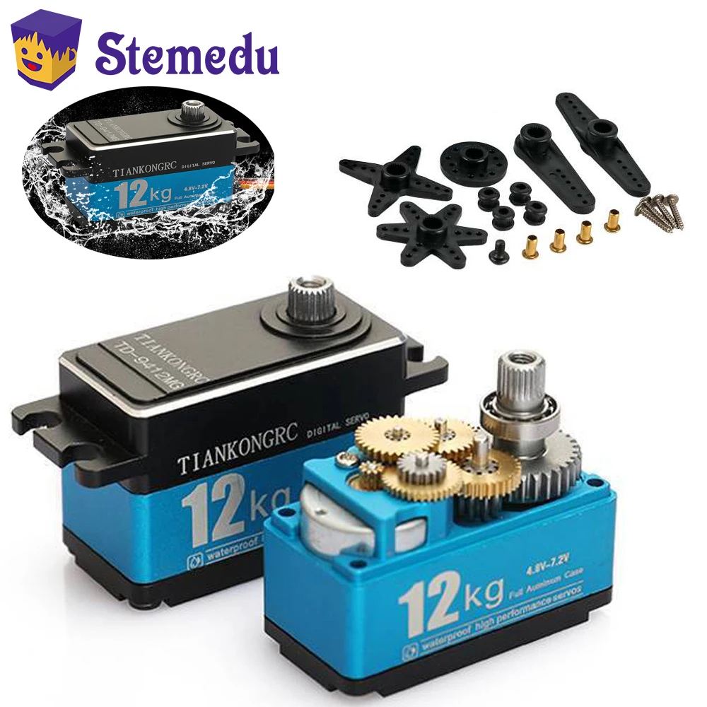 Rc Hobby Products - 12KG TD-9412MG W pełni metalowy serwomechanizm
