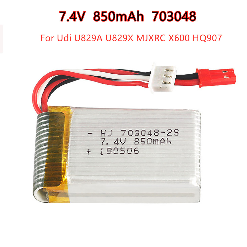Rc And Hobby - 1-5 szt. 2s 7,4V 850mAh 703048