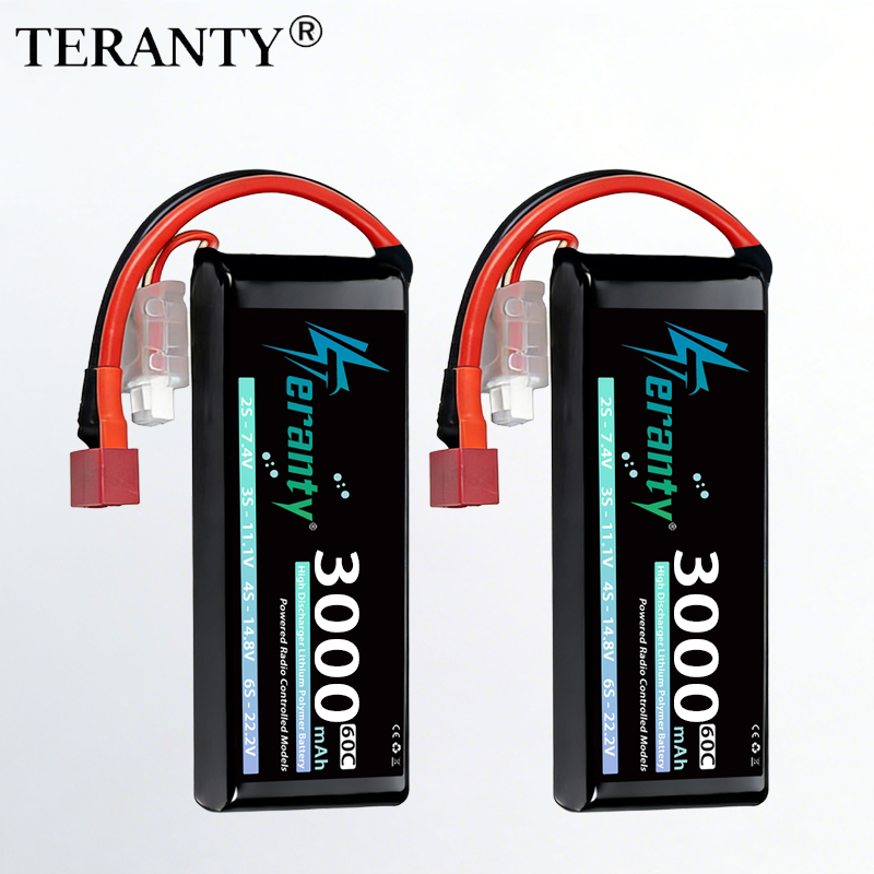 Rc And Hobby - TERANTY 2S 3000mAh Bateria Lipo 7.4V