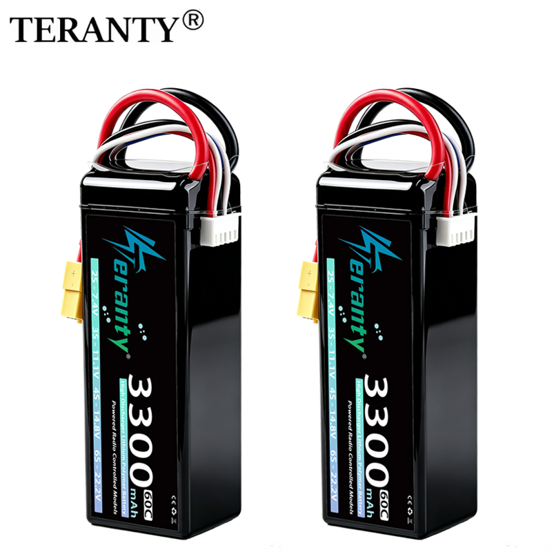 Rc Crawler 4X4 - Bateria Lipo TERANTY 4S 3300mAh 14.8V