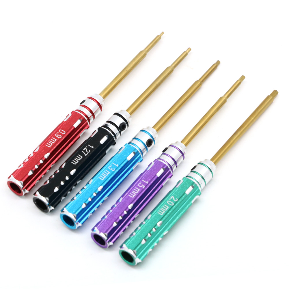 Rc Hobby Electric Screwdriver - 5 sztuk/zestaw RC Mini 0.9mm 1.27mm