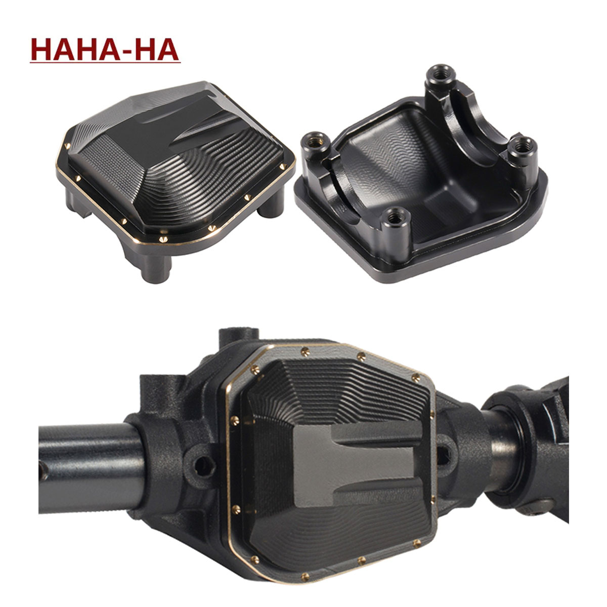 Rc Crawler 4X4 - 33g Mosiężna osłona mechanizmu różnicowego z