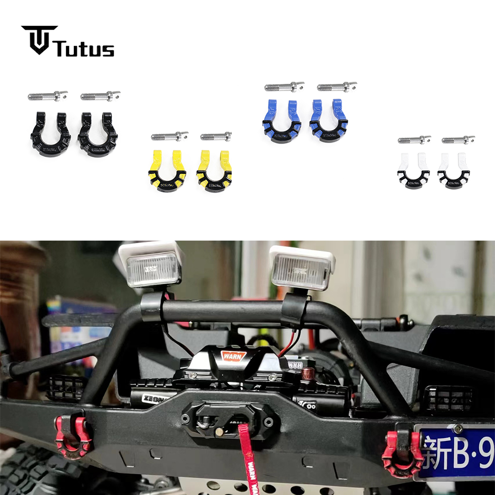 Rc Crawler 4X4 - Metalowy przedni i tylny zderzak z