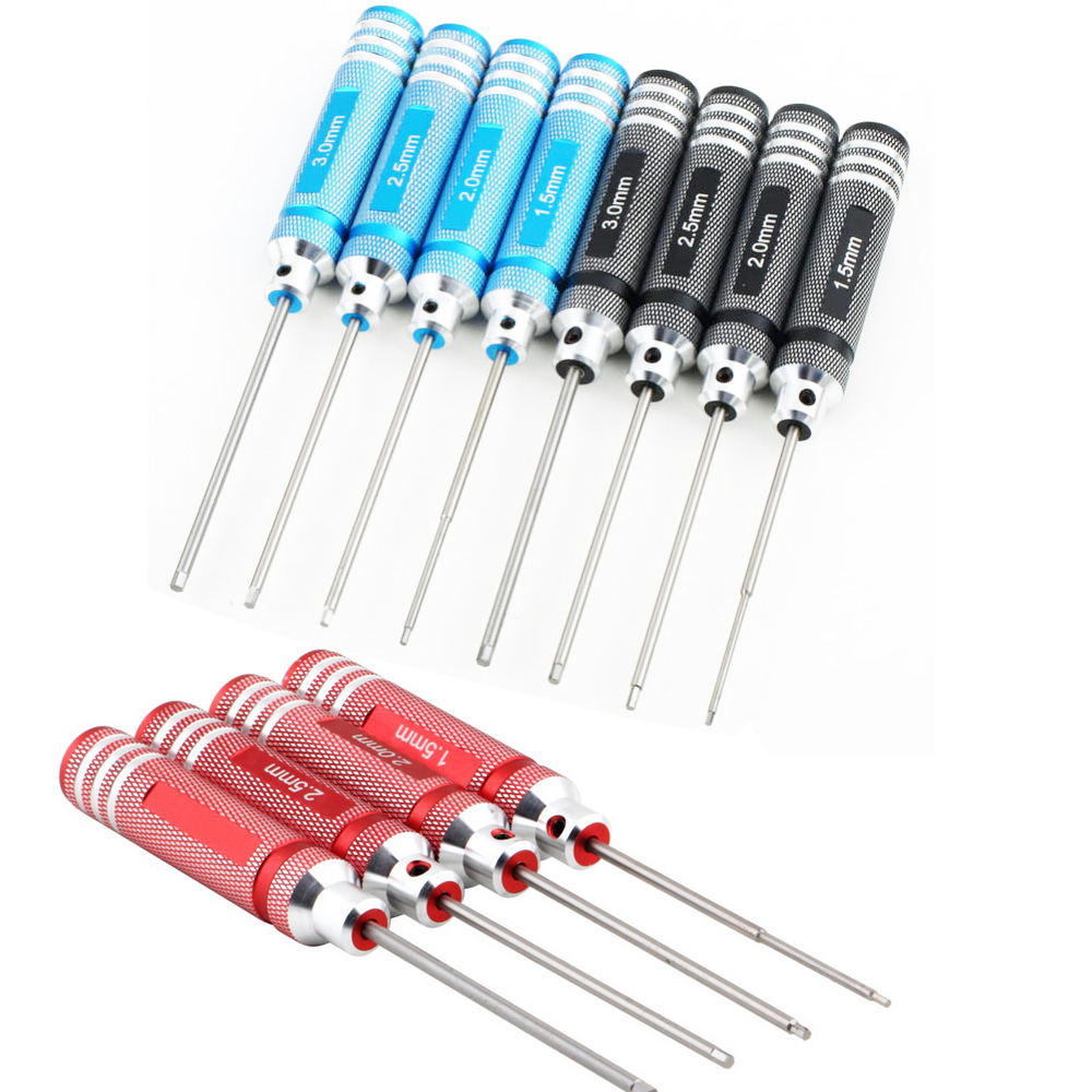 Rc Hobby Electric Screwdriver - RC Tools Zestaw 4 szt. śrubokrętów