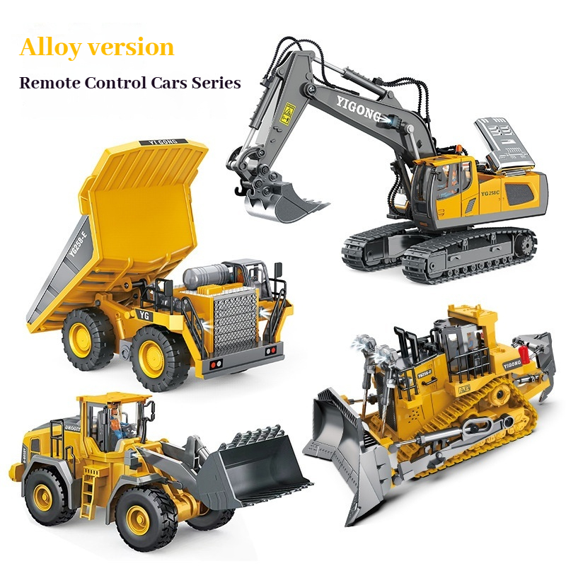 Rc Excavator Hobby - YIGONG Stopowy zdalnie sterowany pojazd inżynieryjny