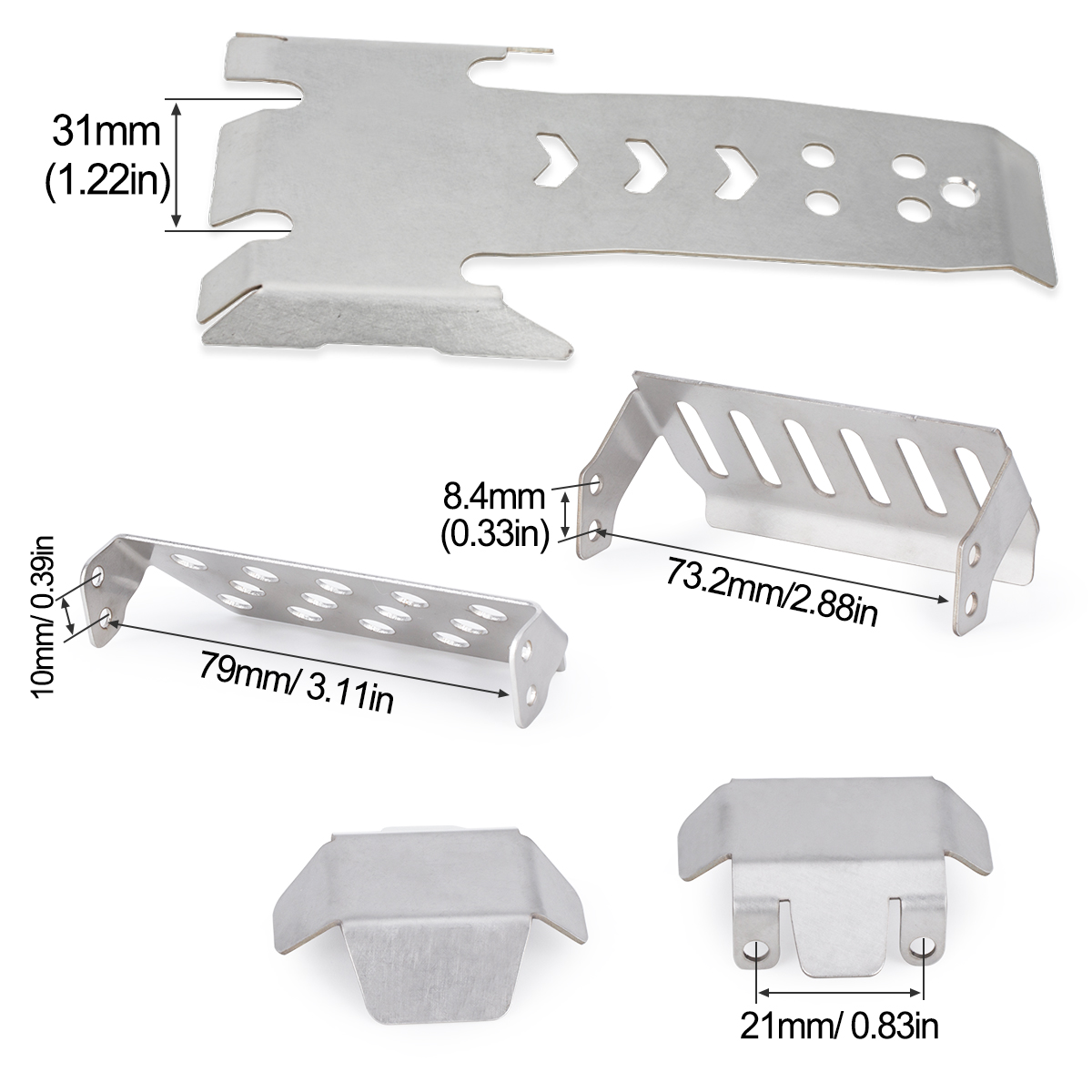 Ochraniacz osi ze stali nierdz – Rc Hobby Products recenzja i cena
