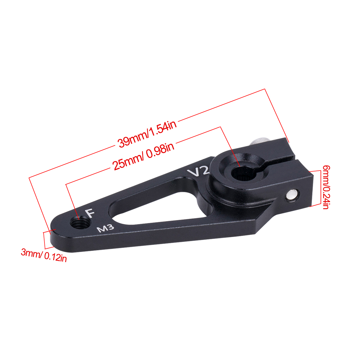 Aluminiowe ramię serwa 7075 25 – Rc Hobby Products recenzja i cena