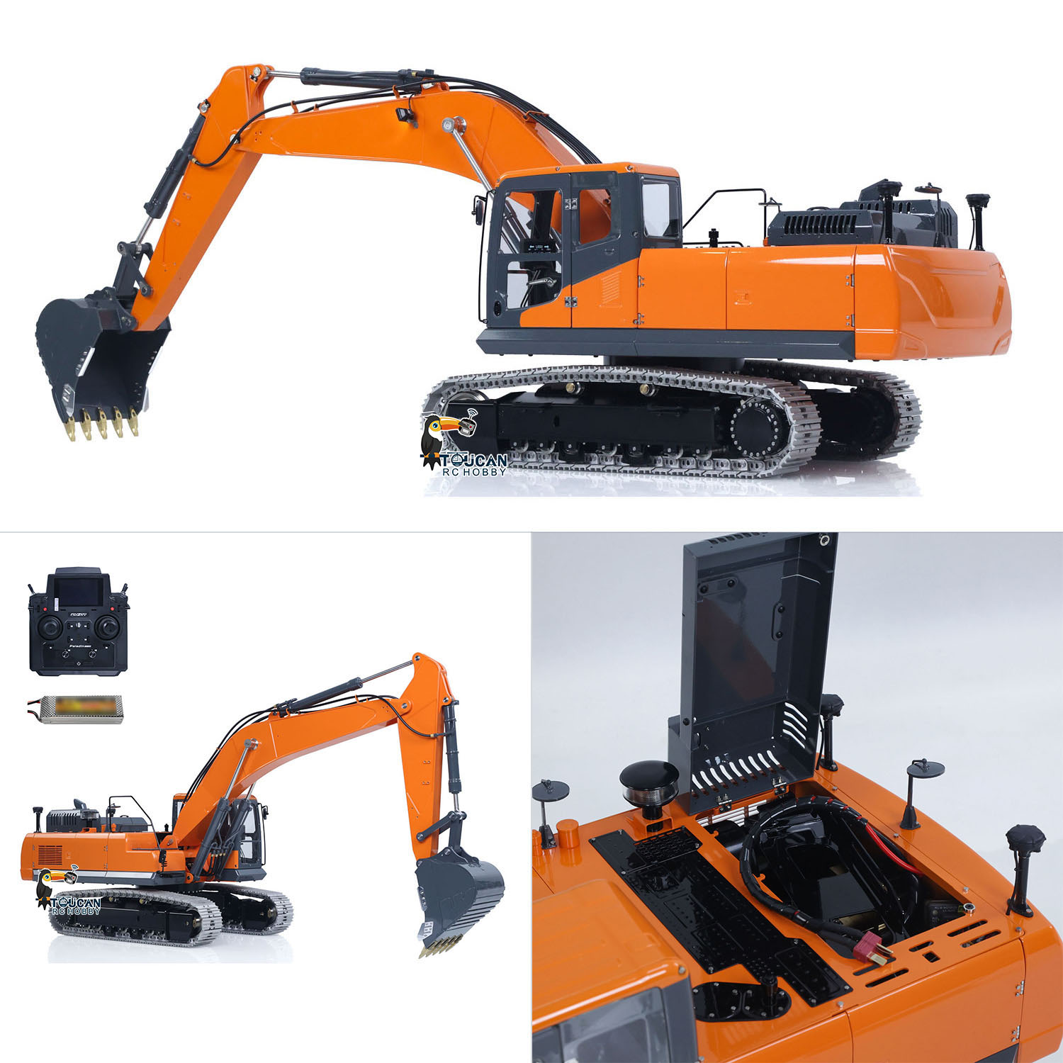 DX350LC LESU 1/14 RC Hydraulic – Rc Excavator Hobby recenzja i cena