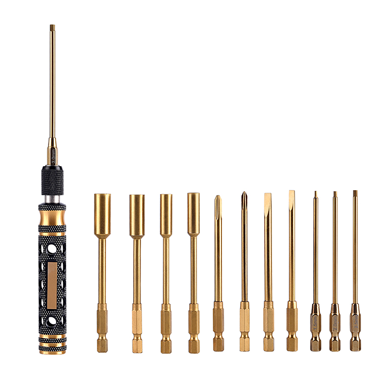 Zestaw wkrętaków 12 w 1 / 4 w  – Rc Hobby Electric Screwdriver recenzja i cena