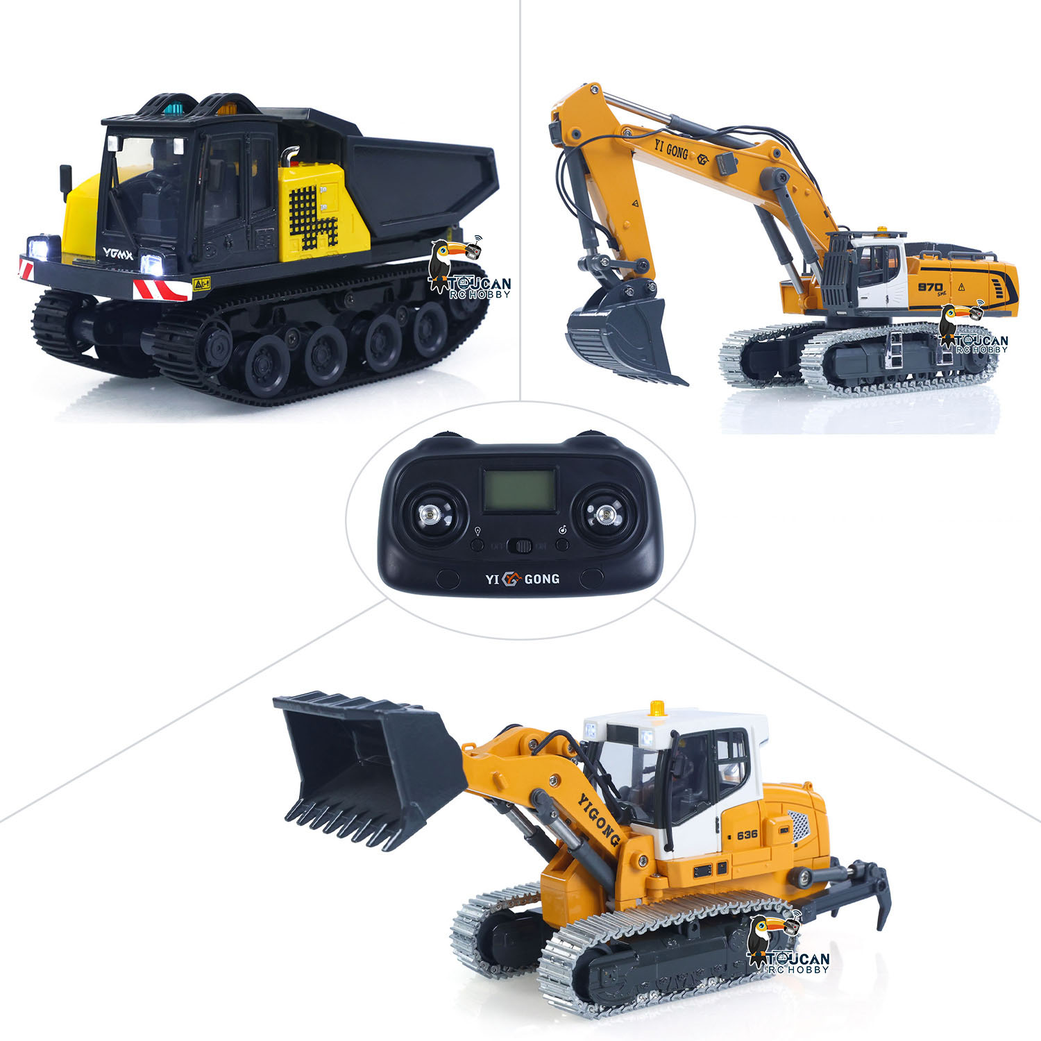 1/50 Zdalnie Sterowana Koparka – Rc Excavator Hobby recenzja i cena