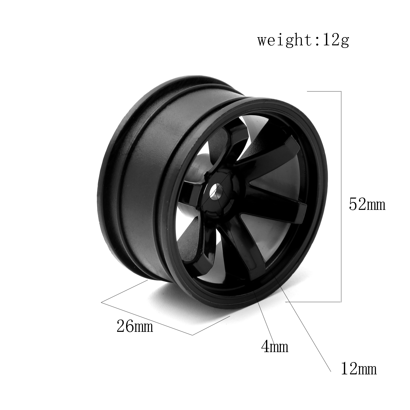4szt Plastikowa piasta koła RC – Rc Hobby Products recenzja i cena