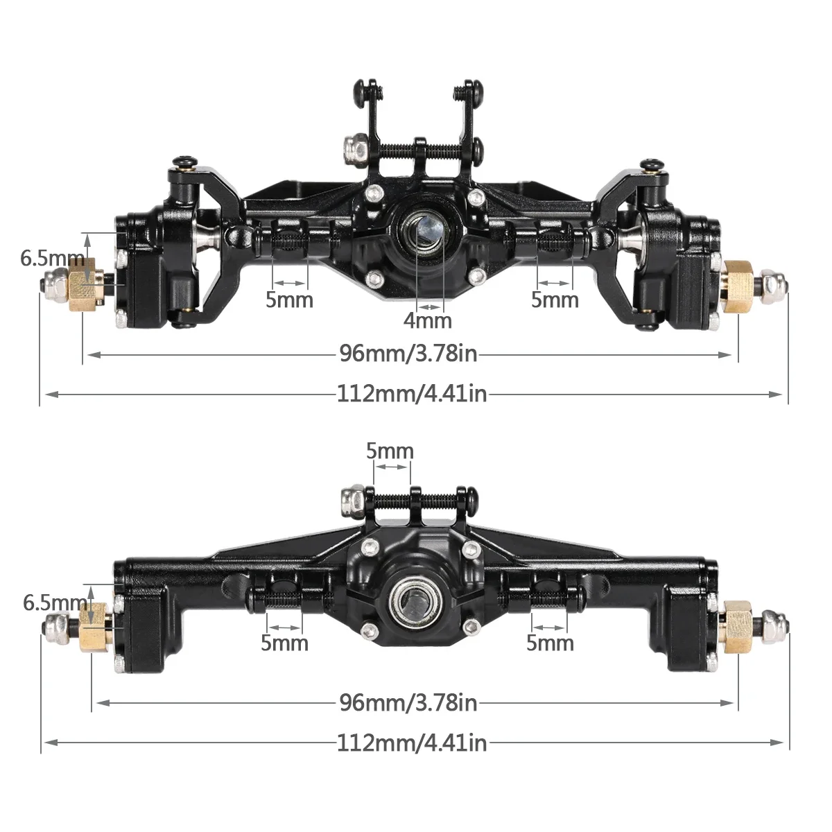 TRX4M Aluminiowa przednia tyln – Rc Crawler 4X4 recenzja i cena